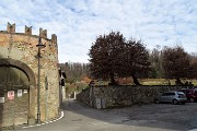 Nel Parco dei Colli anello dal Santuario di Sombreno alla Madonna della Castagna per Colle Roccolone e dei Roccoli il 30 dic. 2017 - FOTOGALLERY